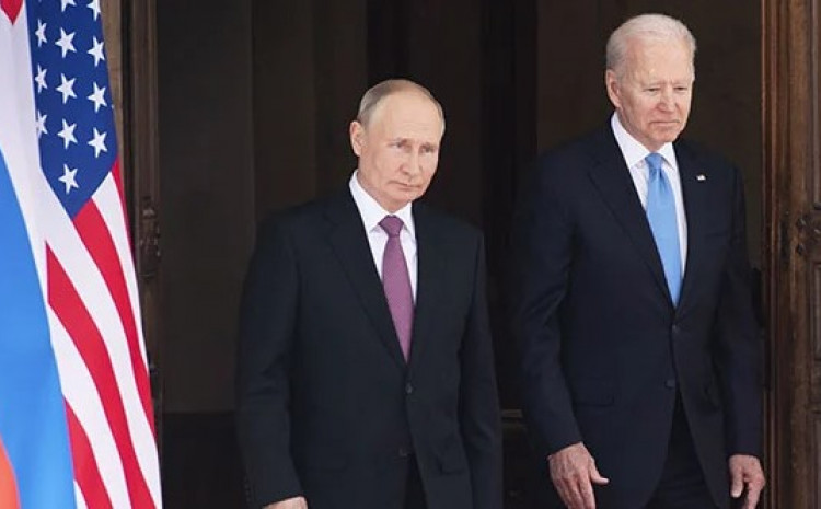 Putin i Bajden prilikom posljednjeg susreta u Ženevi 