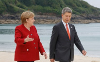 Angela Merkel i Joahim Zauer