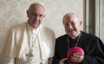 Papa Franjo i mons. Aldo Cavalli
