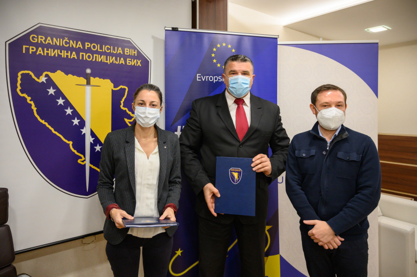 Evropska unija donirala opremu vrijednu oko 430.000 eura Graničnoj policiji BiH