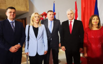 Tegeltija, Cvijanović, Dodik, Čović i njegova supruga Bernadica