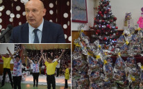 Ministar Drljača podijelio novogodišnje poklone