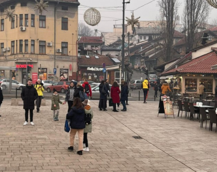 Sarajevo puno turista