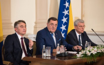 Predsjedništvo BiH: Željko Komšić, Milorad Dodik i Šefik Džaferović
