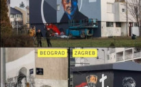 Murali u Sarajevu, Beogradu i Zagrebu