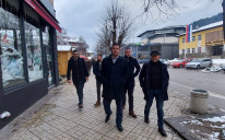 Potpredsjednik SBB-a Admir Čavka s članovima Saveza u posjeti Foči