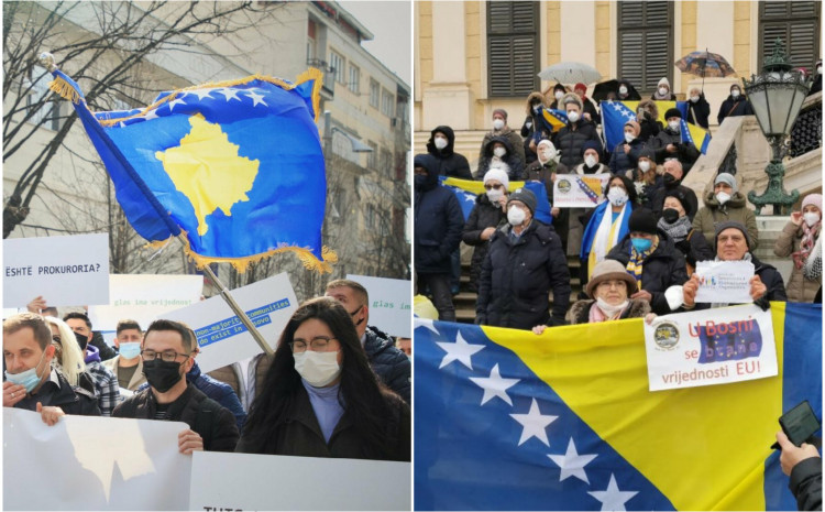 Organizacija "Naša inicijativa" organizivat će danas marš podrške suverenoj, jedinstvenoj i građanskoj Bosni i Hercegovini