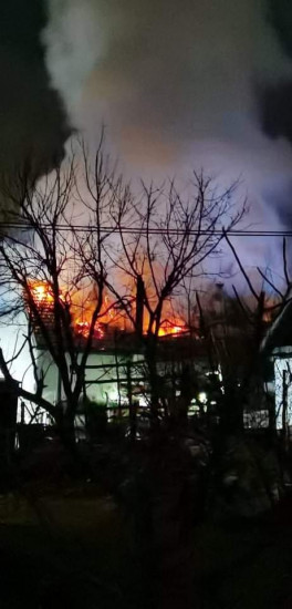 Požar na porodičnoj kući u Đurđeviku