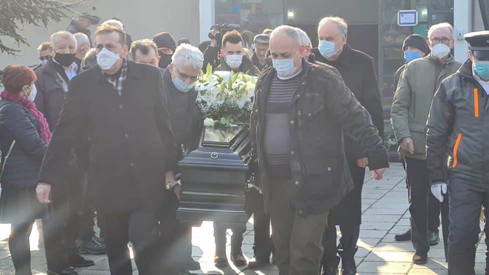 Sa sahrane Vlastimira Mijovića