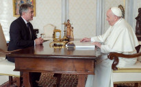 Komšić s papom Franjom