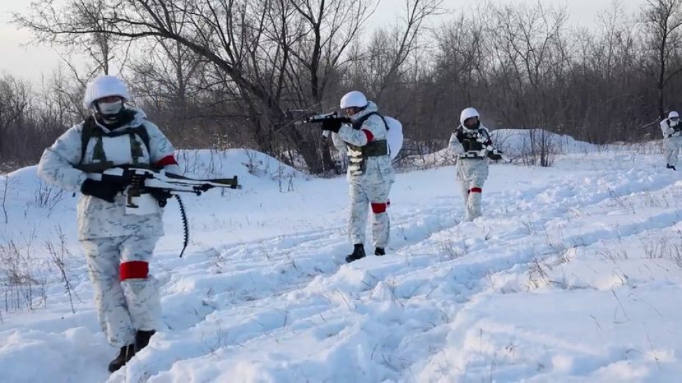 Vježba ruskih vojnika