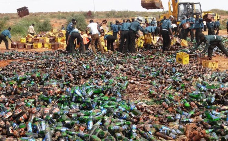 Uništeni milioni boca piva