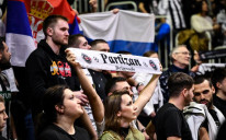 Navijači Partizana gromoglasno skandirali ime Rusije