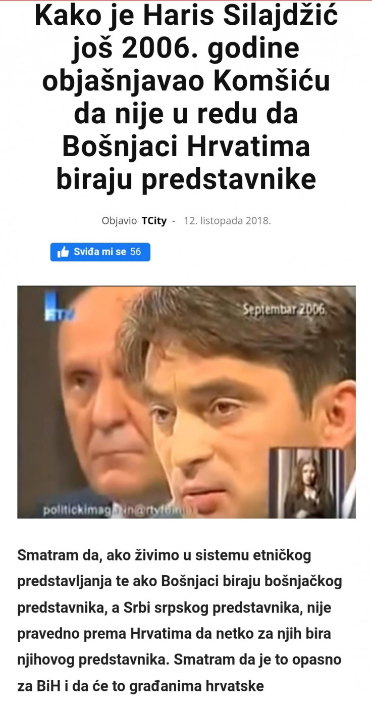 Ovako je govorio Haris Silajdžić