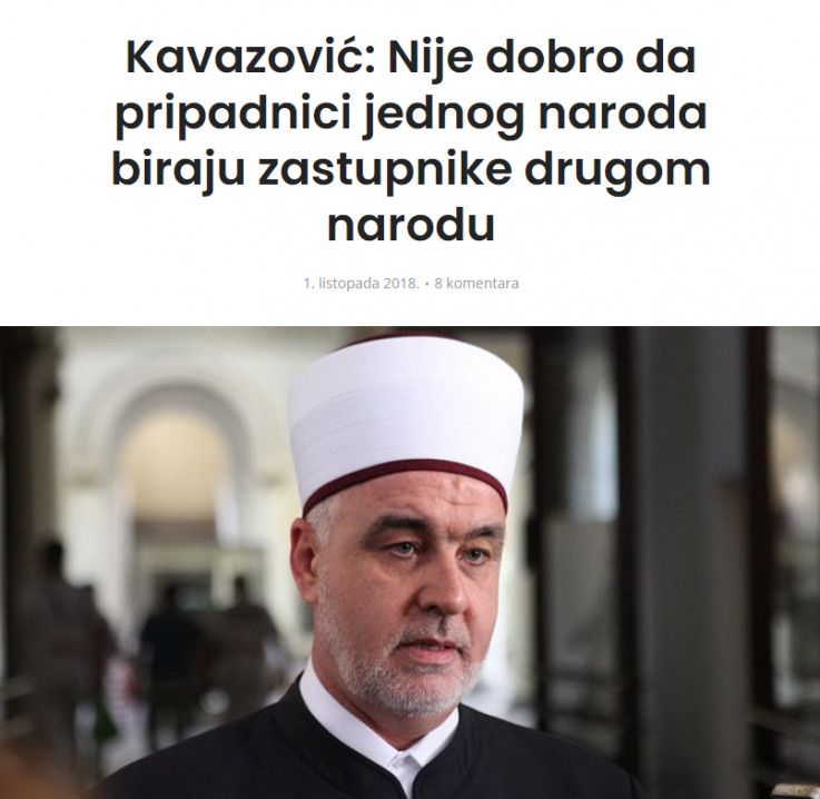 Kako je govorio reis ef. Kavazović