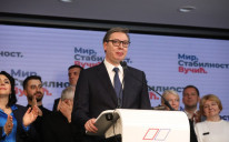 Aleksandar Vučić proglasio pobjedu