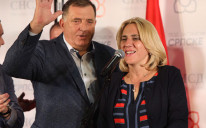 Milorad Dodik and Željka Cvijanović