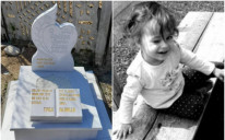 Roditelji tragično preminule djevojčice Džene Gadžun iz Kaknja objavili su da su na mezar djevojčice postavili nišane