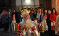 Sa vaskršnje liturgije u Sarajevu