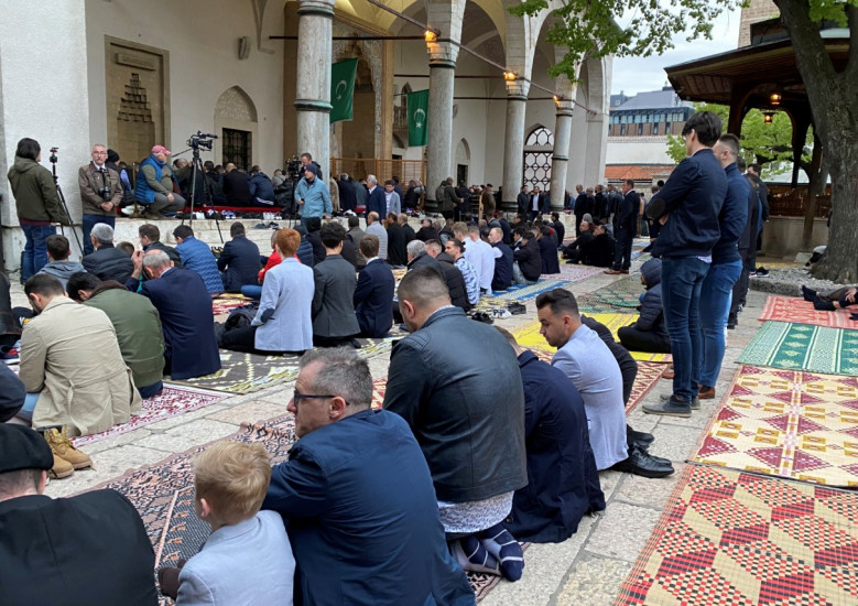 Centralna bajramska svečanost održana je u Sarajevu u Gazi Husrev-begovoj džamiji