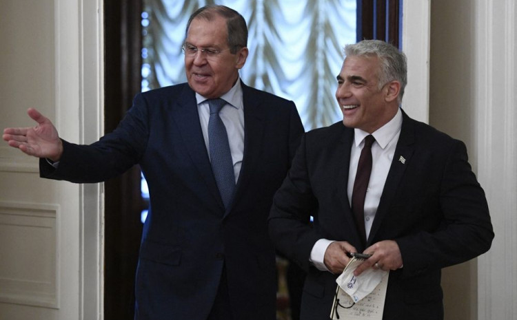 Lavrov i Lapid prilikom susreta u Moskvi prošle godine