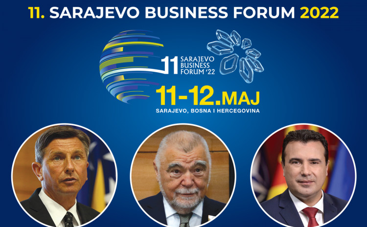 Pahor, Mesić i Zaev na 11. Sarajevo Business Forumu