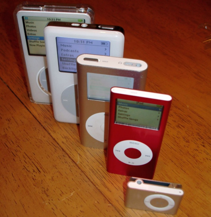 Različite generacije iPoda