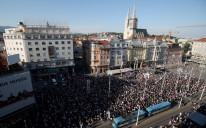 Veliki protesti u Zagrebu, ali i širom Hrvatske