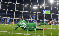 Trenutak kada je Benzema postigao gol iz penala u prvoj utakmici