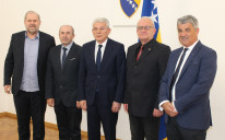 Džaderović sa predstavnicima Udruženja generala BiH