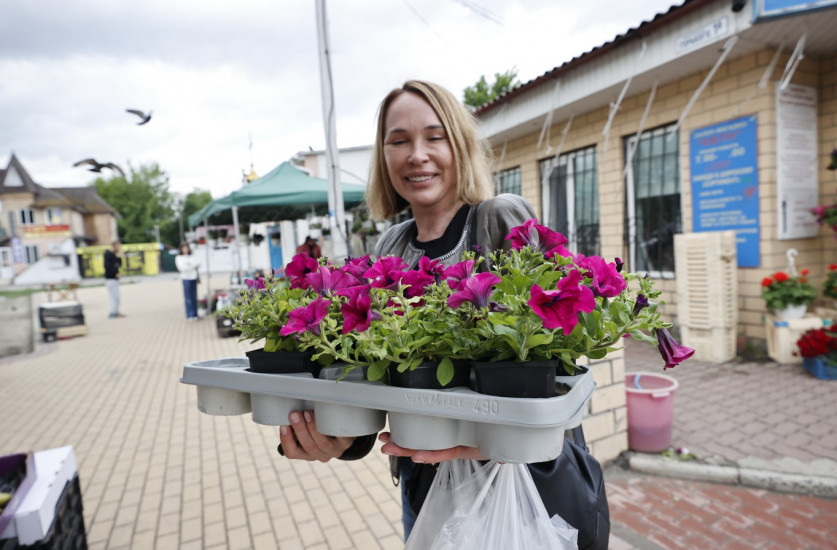 Ukrajinka kupila cvijeće 