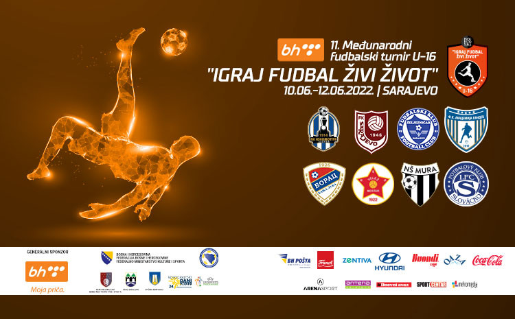 FK Sarajevo brani trofej: BH Telecom 11. međunarodni fudbalski turnir "Igraj fudbal, živi život" održat će se u junu u gradu na Miljacki 
