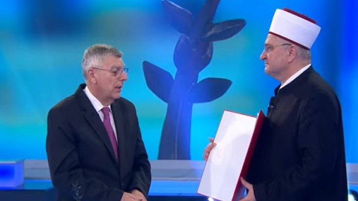Aziz efendija Hasanović dobio je nagradu Međureligijski dijalog