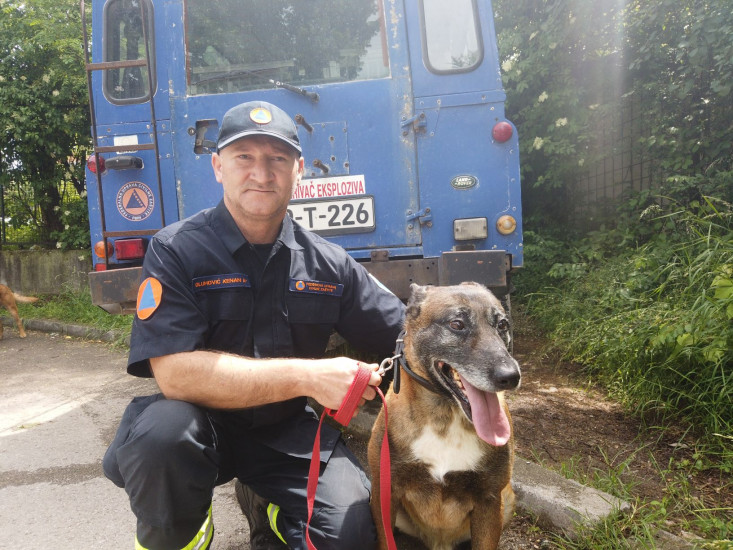Rikov čuvar Kenan Gluhović: Pas odlazi u zasluženu penziju