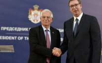 Žozep Borelj i Aleksandar Vučić