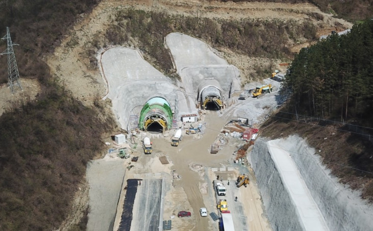 Tunel Zenica koji je u izgradnji je jedan od najdužih cestovnih tunela u Bosni i Hercegovini 