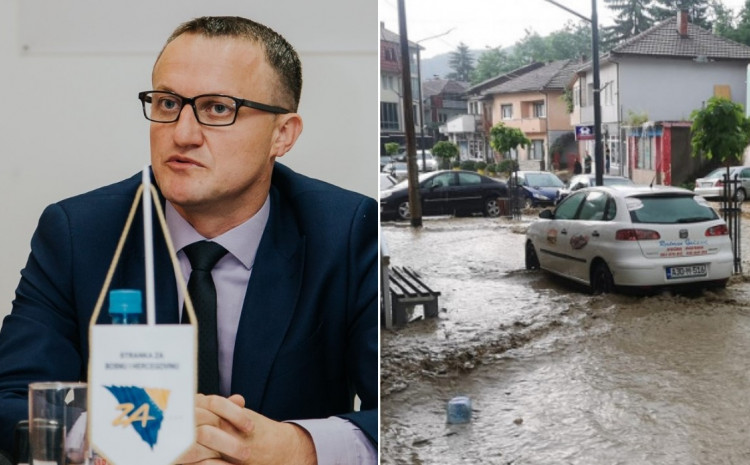 Hrustanović: Poplavljeno oko 200 stambenih objekata