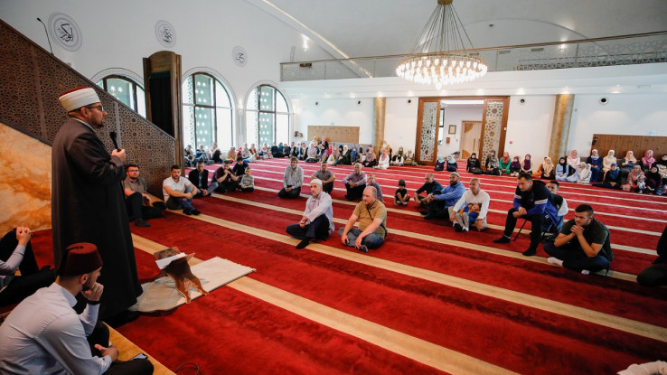Ikrar dova Naidi i Redži Gego održana je u Centralnoj džamiji na Ilidž