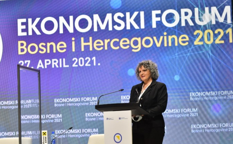 Jasmina Selimović - Ekonomski forum BiH 2021 
