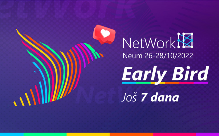  Early Bird ulaznice za NetWork konferenciju u prodaji još samo sedam dana