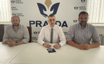 Okerić, Hasanović i Konaković tokom današnjeg potpisivanja