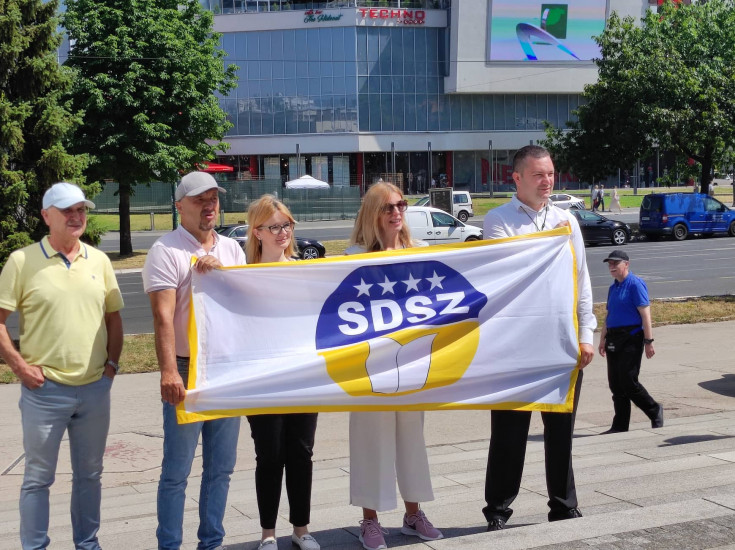 Sa protesta ispred Parlamenta BiH