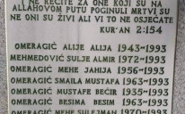 Spomenik Bošnjacima stradalim u selu Lazine