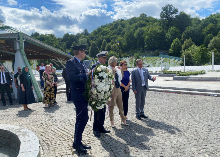 Delegacija Ministarstva odbrane Nizozemske položila cvijeće