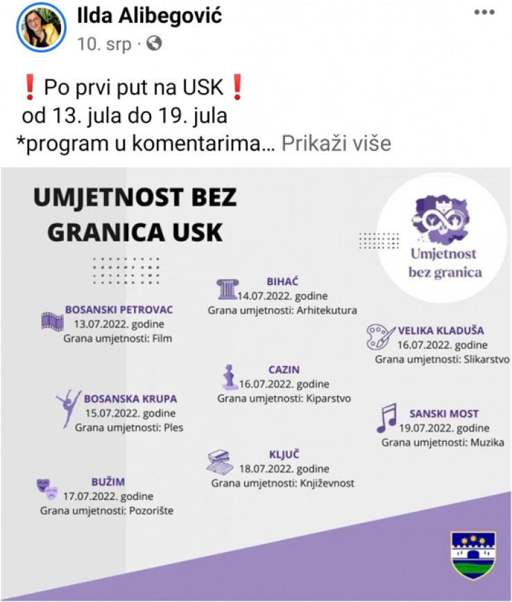 Objava Ilde Alibegović, novopečene članice NES-a koja je promijenila nekoliko stranačkih dresova 