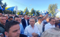 Fahrudin Radončić na protestima