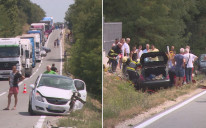 Teška saobraćajna nesreća kod Brčkog: Nekoliko osoba povrijeđeno