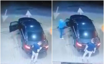 Muškarac u plavoj majci pokušao ukrasti automobil 