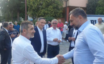 Semir Drljević Lovac, Denis Bećirović i Elmedin Konaković u Novom Travniku