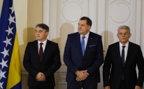 Komšić, Dodik i Džaferović: Idu u Sloveniju